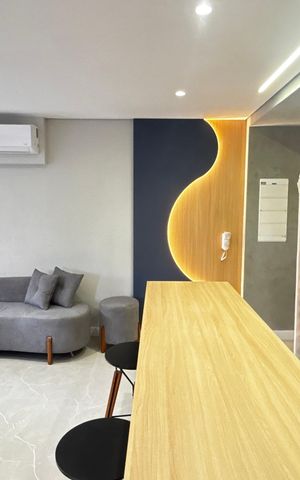 Apartamento para alugar com 42m², 1 quarto e 1 vaga Apartamento para alugar com 42m², 1 quarto e 1 vagaSala - Suite