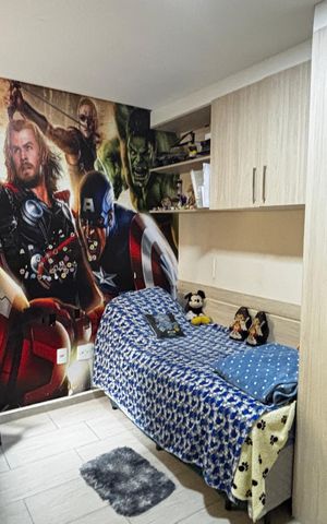 Apartamento à venda com 184m², 3 quartos e 4 vagas Apartamento à venda com 184m², 3 quartos e 4 vagasQuarto 1