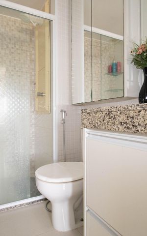 Apartamento à venda com 96m², 3 quartos e 1 vagaBanheiro Social