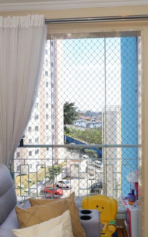 Apartamento à venda com 48m², 2 quartos e 1 vagaVaranda