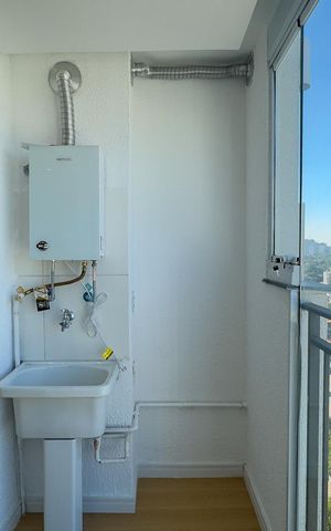 Apartamento à venda com 37m², 2 quartos e sem vagaSacada