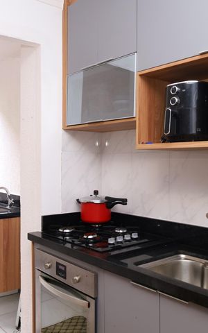 Apartamento à venda com 37m², 2 quartos e sem vagaCozinha