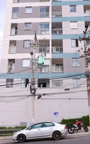 Apartamento à venda com 37m², 2 quartos e sem vagaPlaca GRANDE instalada na Fachada do condomínio , dia 07.08.2026 - Código da placa: CUKI-401