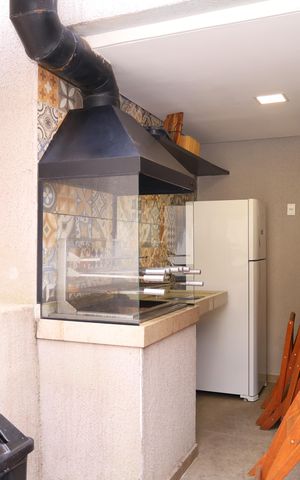 Apartamento à venda com 37m², 2 quartos e sem vagaÁrea comum - Churrasqueira