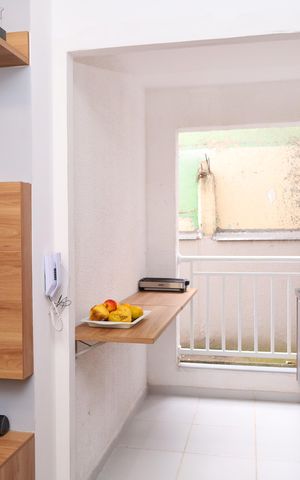 Apartamento à venda com 37m², 2 quartos e sem vagaCozinha
