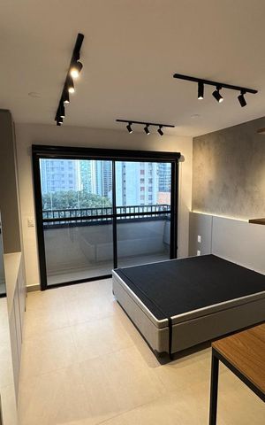Apartamento para alugar com 25m², 1 quarto e sem vaga Apartamento para alugar com 25m², 1 quarto e sem vagaSala/Quarto