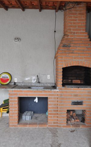 Casa de condomínio para alugar com 70m², 2 quartos e 2 vagasÁrea comum - Churrasqueira