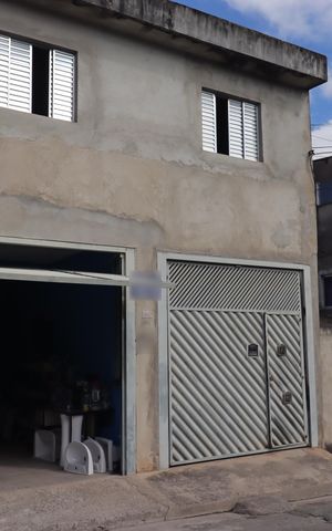 Casa para alugar com 58m², 1 quarto e 2 vagasFachada