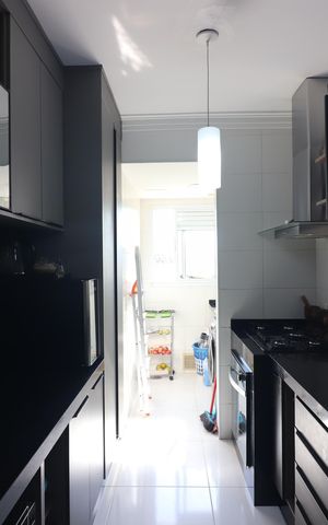 Apartamento à venda com 196m², 3 quartos e 2 vagasCozinha 