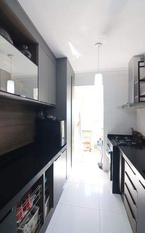 Apartamento à venda com 196m², 3 quartos e 2 vagasCozinha 