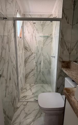Apartamento para alugar com 50m², 2 quartos e 1 vaga Apartamento para alugar com 50m², 2 quartos e 1 vagaBanheiro
