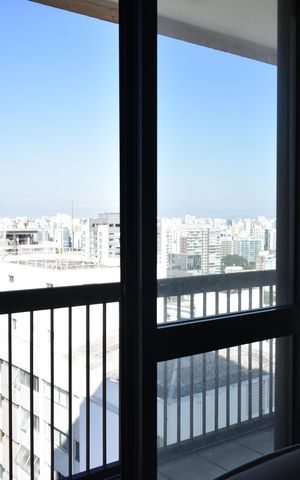Apartamento para alugar com 48m², 1 quarto e 1 vagaSacada