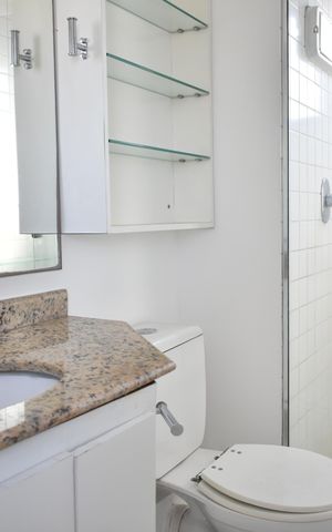 Apartamento para alugar com 48m², 1 quarto e 1 vagaSuíte banheiro