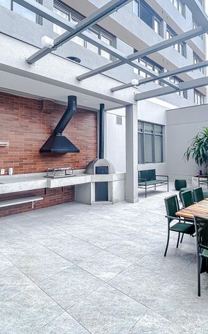 Studio à venda com 28m², 1 quarto e sem vagaÁrea comum - Churrasqueira
