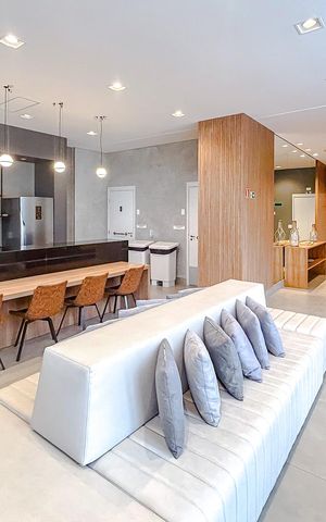 Studio à venda com 28m², 1 quarto e sem vagaÁrea comum - Salão de festas