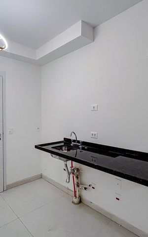 Studio à venda com 28m², 1 quarto e sem vagaCozinha