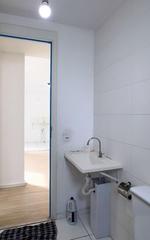 Apartamento para alugar com 45m², 2 quartos e sem vaga Apartamento para alugar com 45m², 2 quartos e sem vagaBanheiro