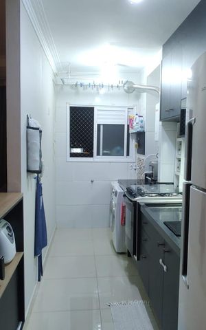 Apartamento à venda com 69m², 2 quartos e 1 vagaCozinha