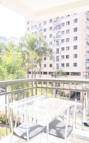 Studio para alugar com 32m², 1 quarto e 1 vagavaranda 