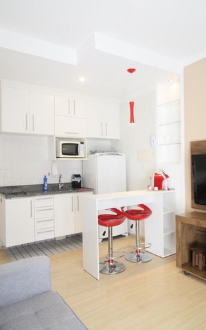 Studio para alugar com 32m², 1 quarto e 1 vagaSala/Cozinha
