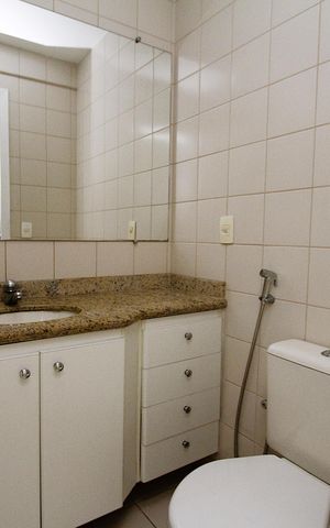 Apartamento para alugar com 86m², 3 quartos e 2 vagasBanheiro da Suíte