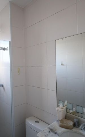 Apartamento para alugar com 69m², 2 quartos e 1 vagaBanheiro da Suíte 1