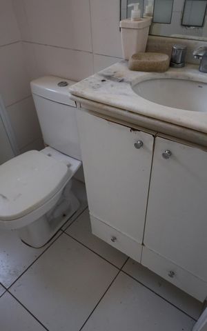 Apartamento para alugar com 69m², 2 quartos e 1 vagaBanheiro da Suíte 1