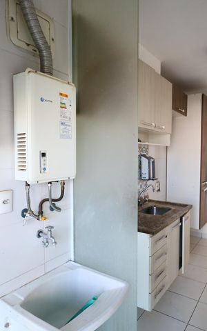 Apartamento para alugar com 69m², 2 quartos e 1 vagaCozinha e Área de Serviço