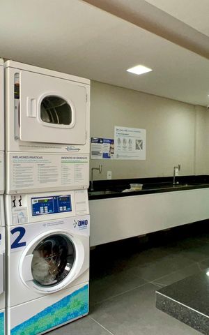 Apartamento à venda com 78m², 1 quarto e 2 vagasLavanderia