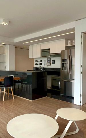 Apartamento à venda com 78m², 1 quarto e 2 vagasSala