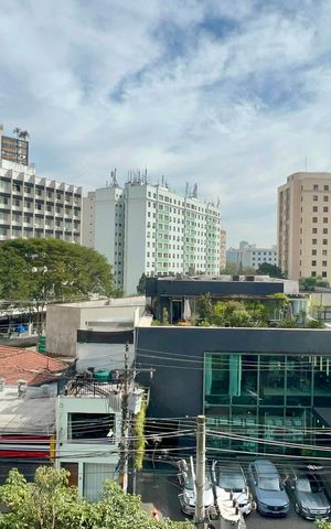 Apartamento à venda com 78m², 1 quarto e 2 vagasVista da Sala