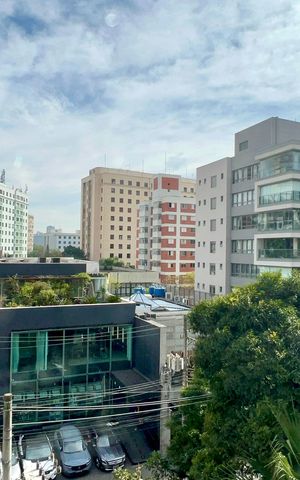 Apartamento à venda com 78m², 1 quarto e 2 vagasVista da Sala