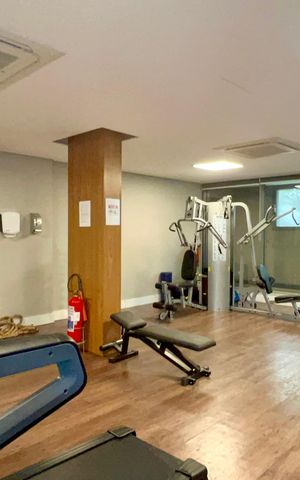 Apartamento à venda com 78m², 1 quarto e 2 vagasAcademia
