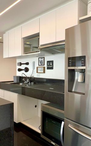 Apartamento à venda com 78m², 1 quarto e 2 vagasCozinha