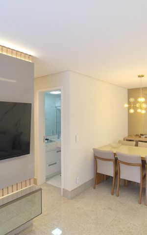 Apartamento à venda com 69m², 3 quartos e 1 vagaSala