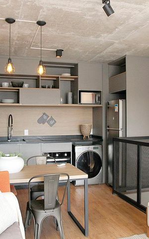 Studio à venda com 67m², 1 quarto e 2 vagasStudio Sala / Cozinha