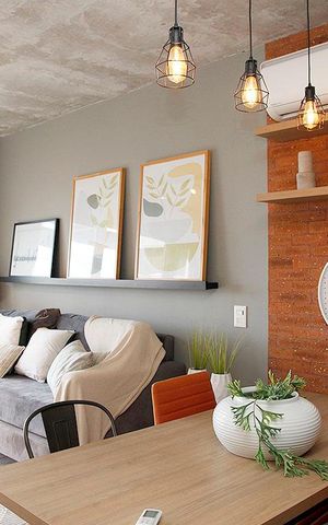 Studio à venda com 67m², 1 quarto e 2 vagasStudio Sala / Cozinha
