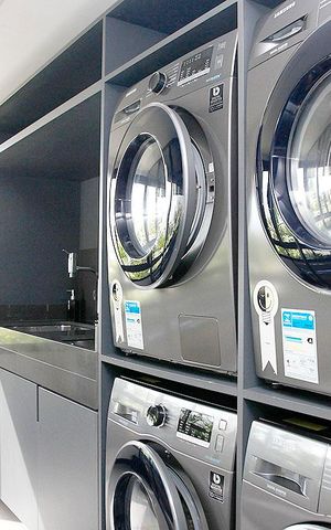 Studio à venda com 67m², 1 quarto e 2 vagasÁrea Comum - Lavanderia
