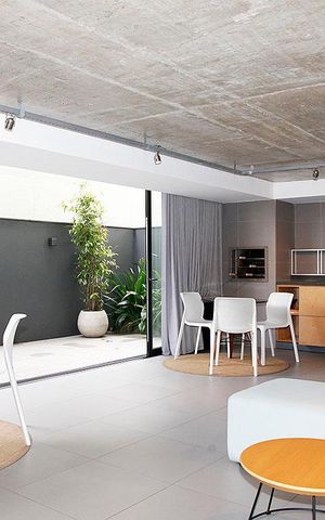 Studio à venda com 67m², 1 quarto e 2 vagasÁrea Comum - Salão de Festas