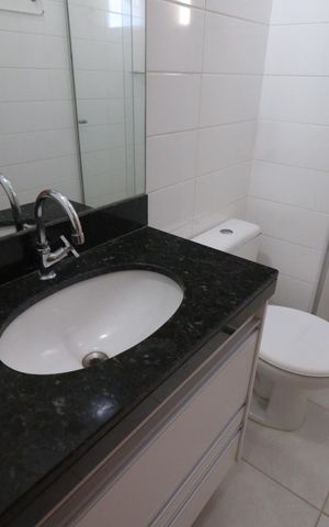 Apartamento para alugar com 45m², 1 quarto e 1 vaga Apartamento para alugar com 45m², 1 quarto e 1 vagaBanheiro da Suíte