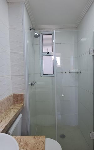 Apartamento para alugar com 64m², 3 quartos e 1 vaga Apartamento para alugar com 64m², 3 quartos e 1 vagaBanheiro