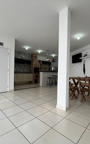 Apartamento para alugar com 40m², 2 quartos e 1 vaga Apartamento para alugar com 40m², 2 quartos e 1 vagaÁrea comum - Churrasqueira