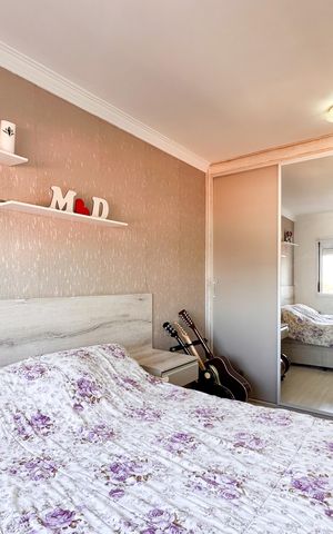 Apartamento à venda com 72m², 3 quartos e 1 vaga Apartamento à venda com 72m², 3 quartos e 1 vagaQuarto 3