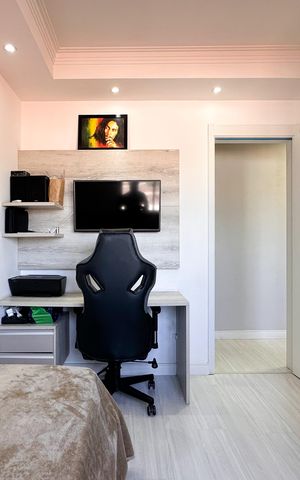 Apartamento à venda com 72m², 3 quartos e 1 vaga Apartamento à venda com 72m², 3 quartos e 1 vagaQuarto 2