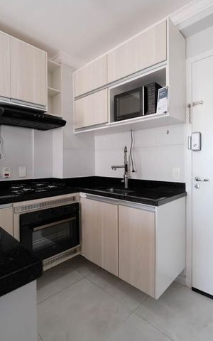 Apartamento para alugar com 36m², 1 quarto e 1 vagaSala/Cozinha