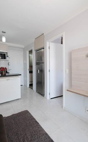 Apartamento para alugar com 36m², 1 quarto e 1 vagaSala/Cozinha