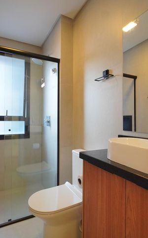 Apartamento para alugar com 70m², 2 quartos e 1 vagaBanheiro da Suíte