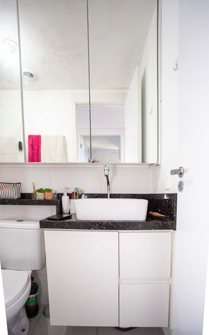 Apartamento para alugar com 37m², 2 quartos e 1 vagaBanheiro