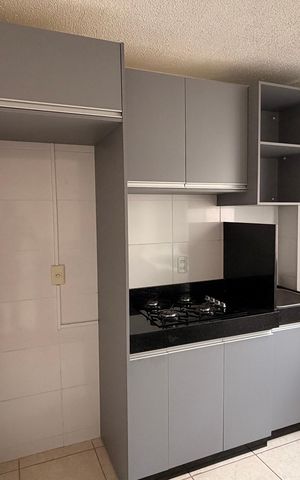 Apartamento para alugar com 43m², 2 quartos e 2 vagasCozinha