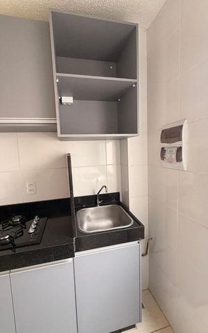 Apartamento para alugar com 43m², 2 quartos e 2 vagasÁrea de Serviço